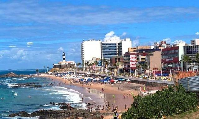 דירות סלבאדור Flat Avenida Oceanica Barra מראה חיצוני תמונה